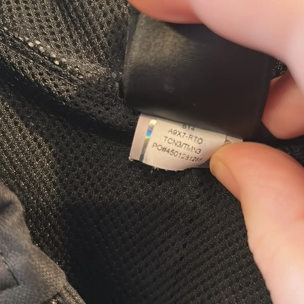 THE NORTH FACE Black Mens Sz large Full Zip Jacket